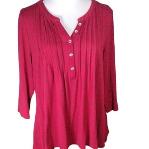 💸$10 Croft & Barrow Petite Size Large Knit Blouse